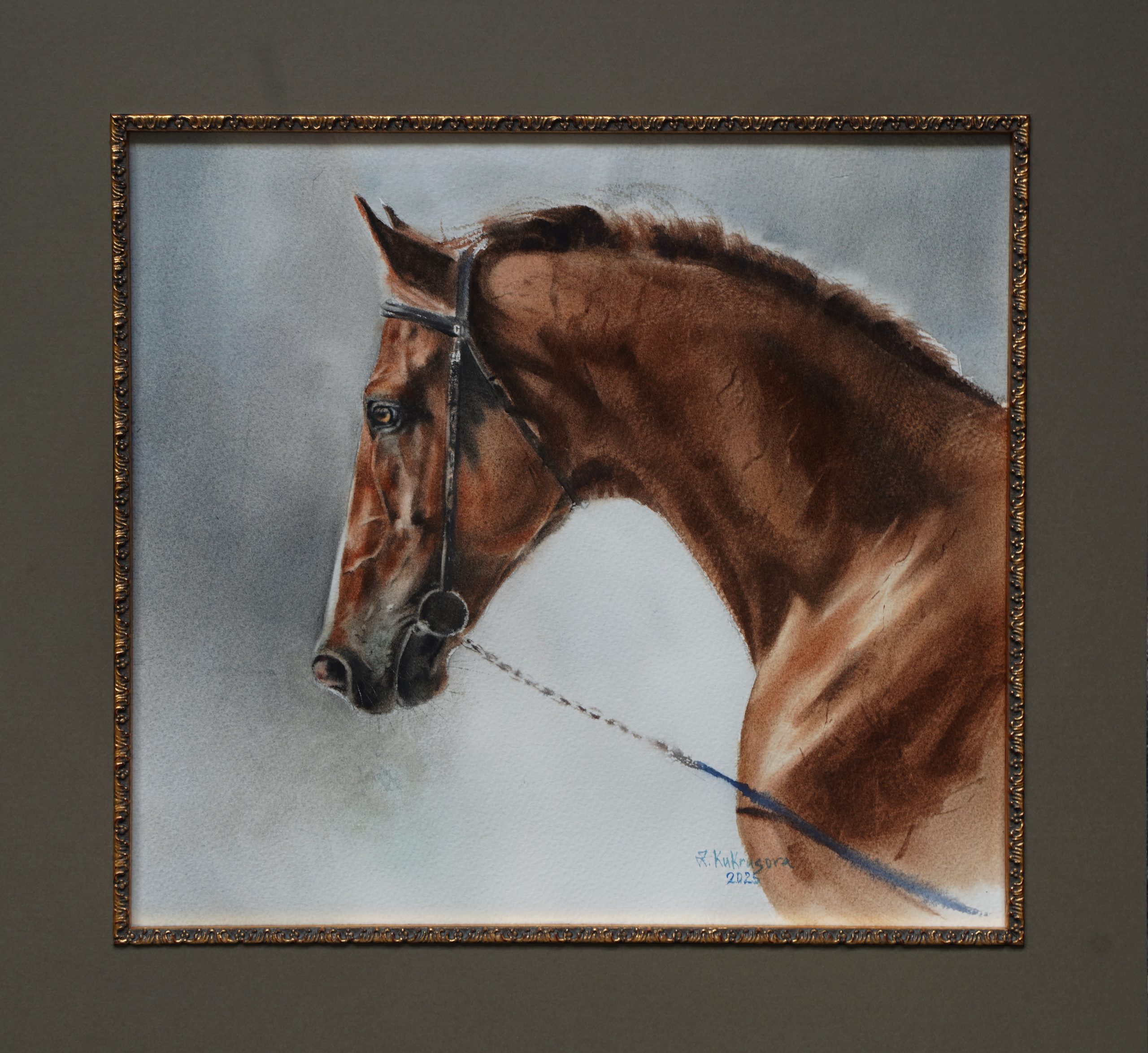 [INGLÉS] Curso de Acuarela con Irina Krukusova: «Caballo»